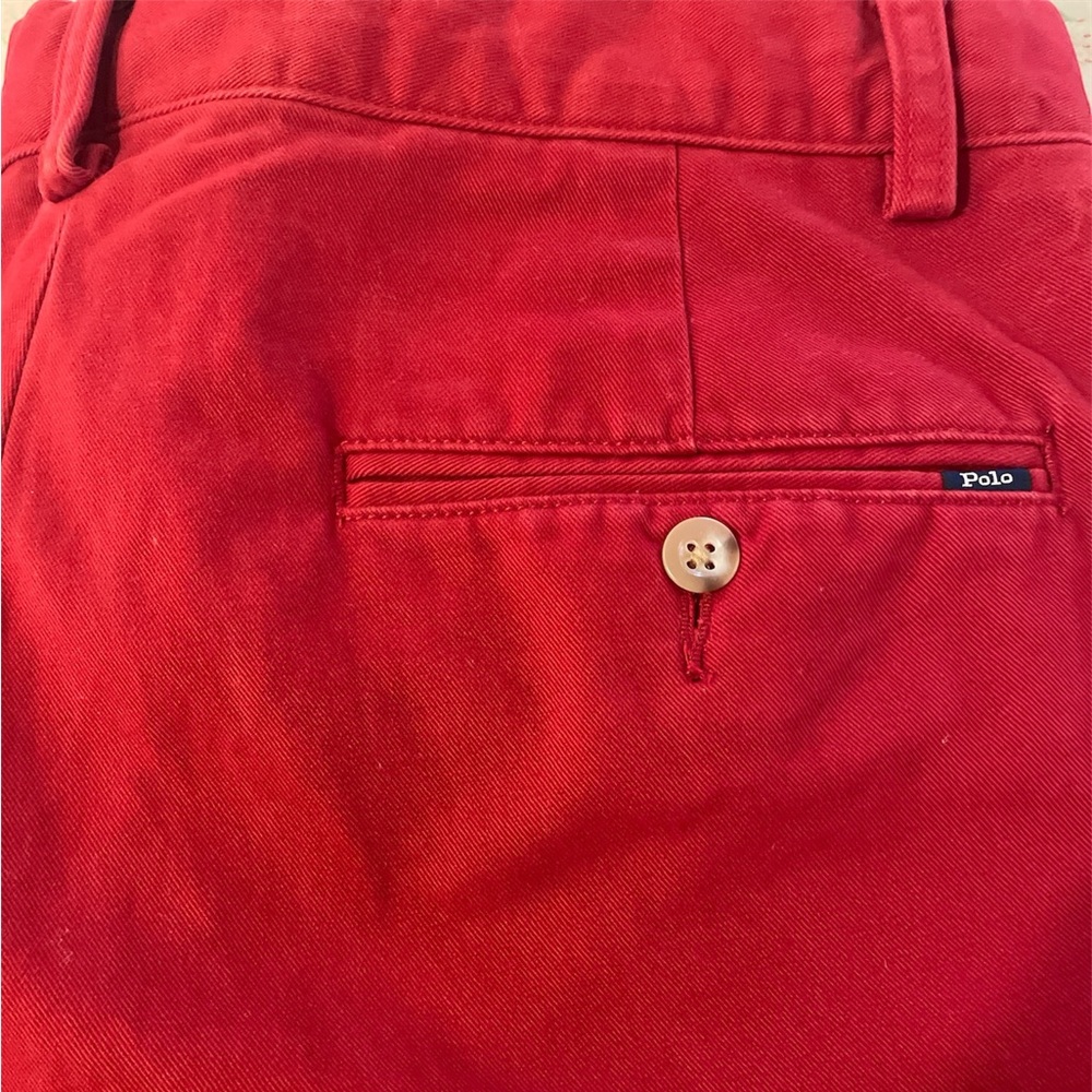 EUC Ralph Lauren Polo Pants in Red 30x30 Slim Fit